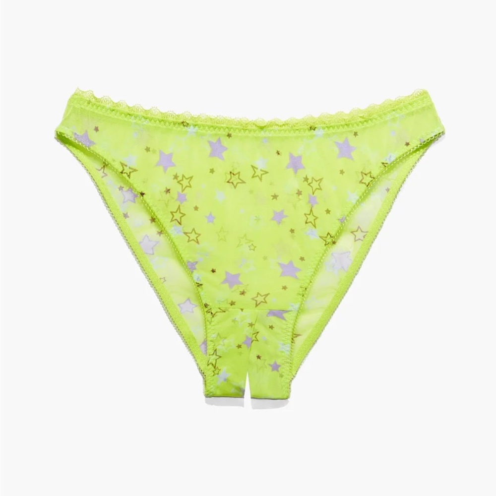 Savage X Fenty Crotchless High-Leg Bikini